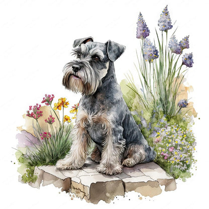 Dog Schnauzer | Diamond Painting