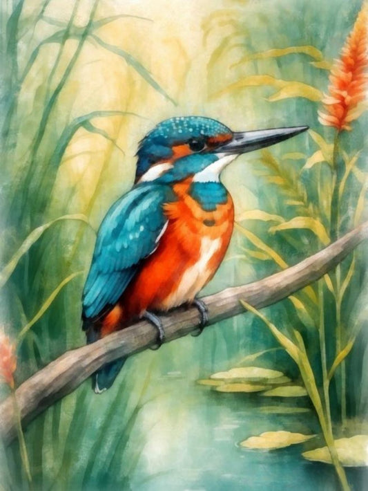 Kingfisher | Diamond Painting