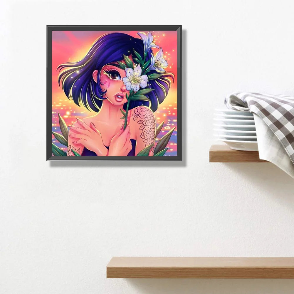 Beautiful Girl | Diamond Painting