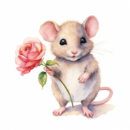 Mouse Rat | Diamond Painting