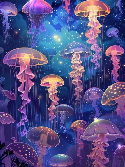 Jellyfish | Diamond Painting