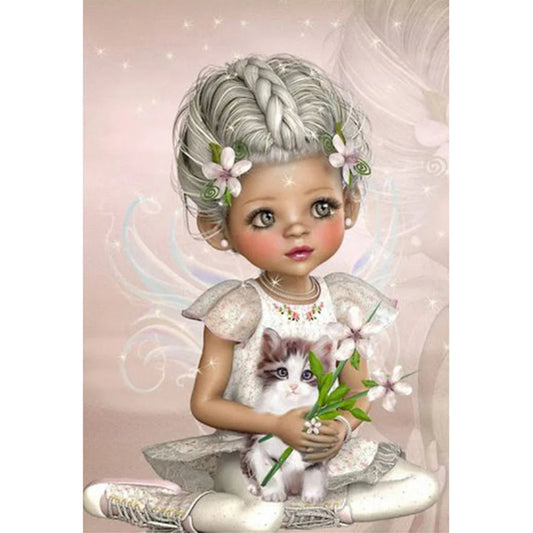 Beautiful Girl | Cross Stitch Embroidery