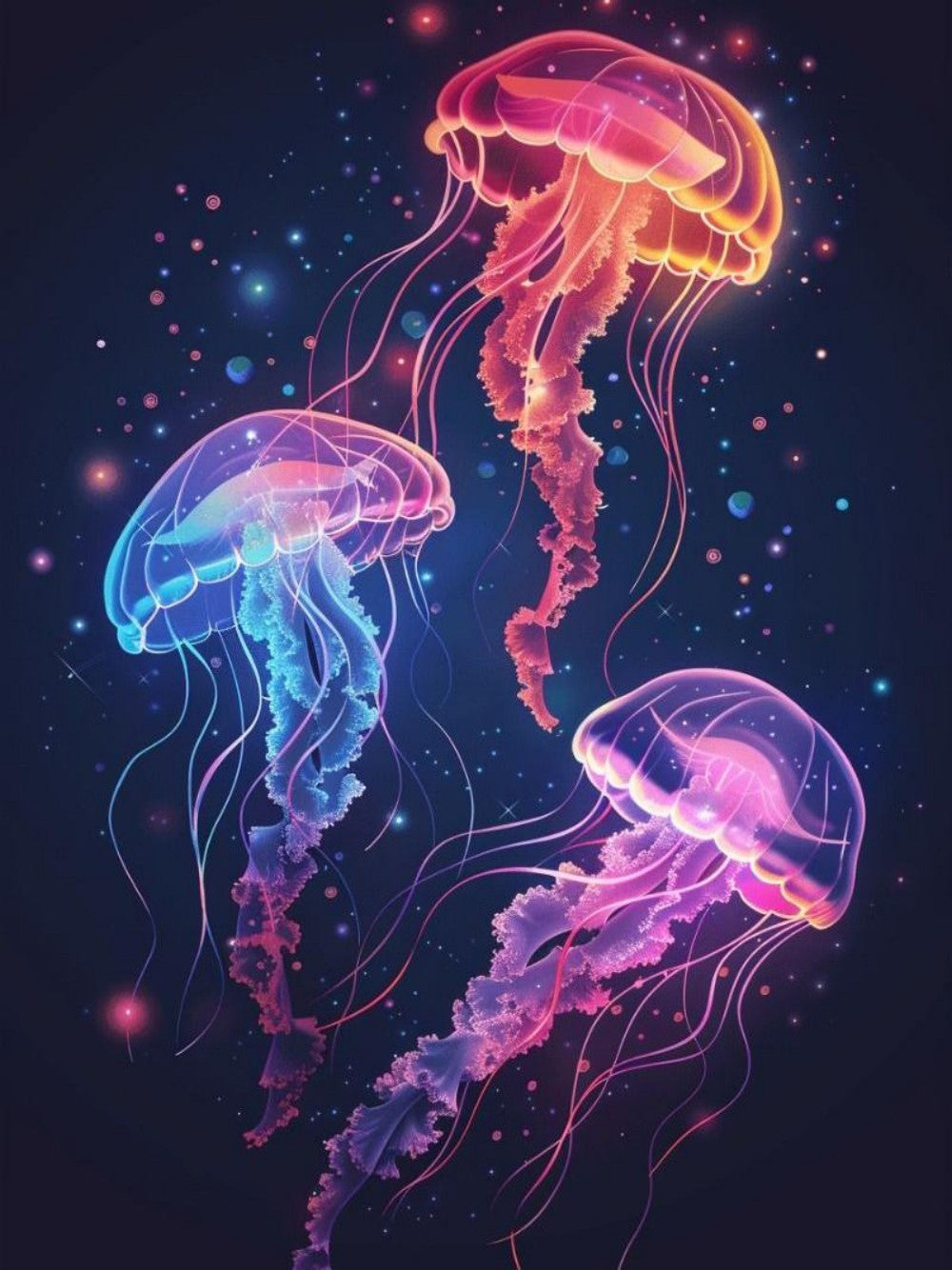 Jellyfish | Diamond Painting