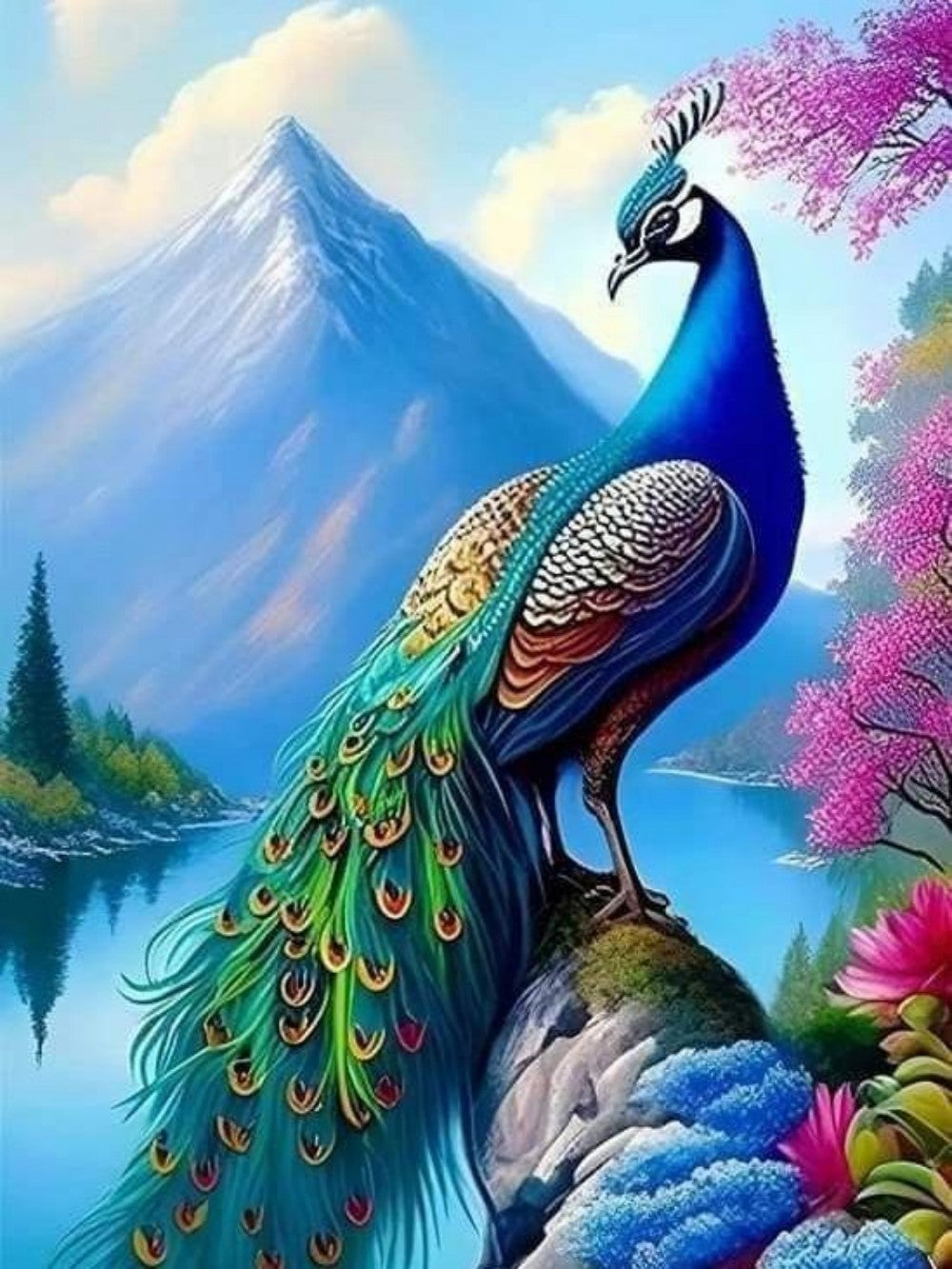 Peacock | Diamond Painting