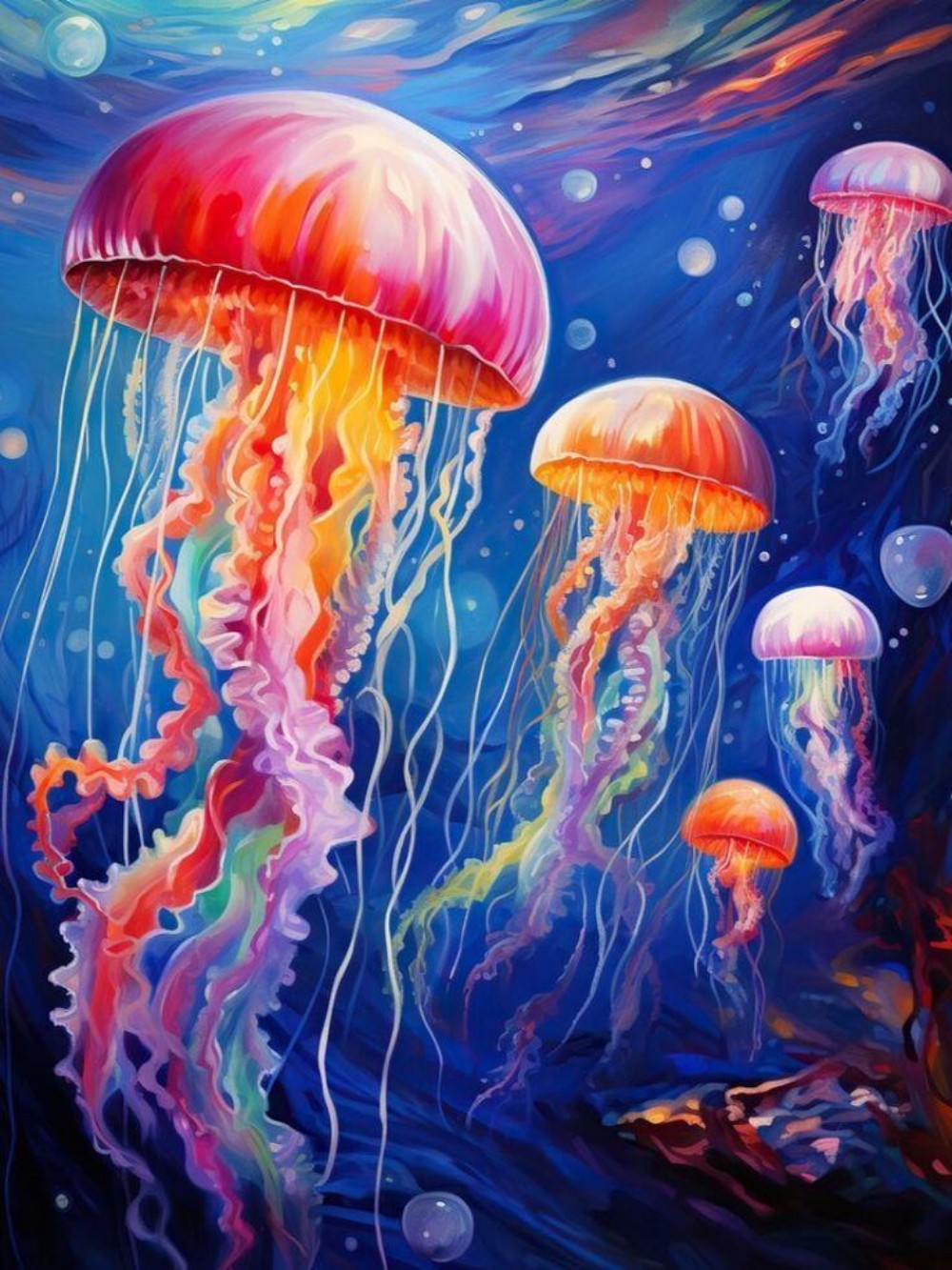Jellyfish | Diamond Painting
