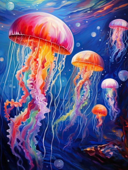 Jellyfish | Diamond Painting