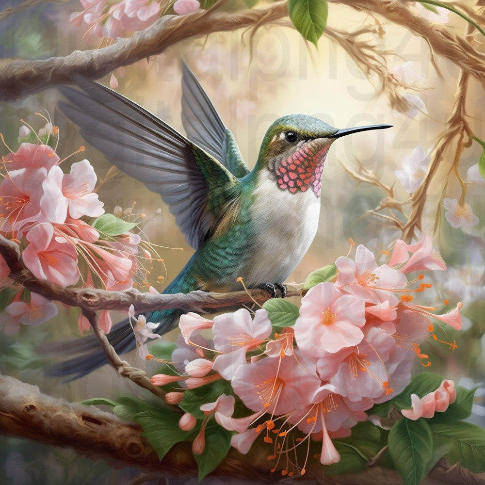 Hummingbird | Diamond Painting