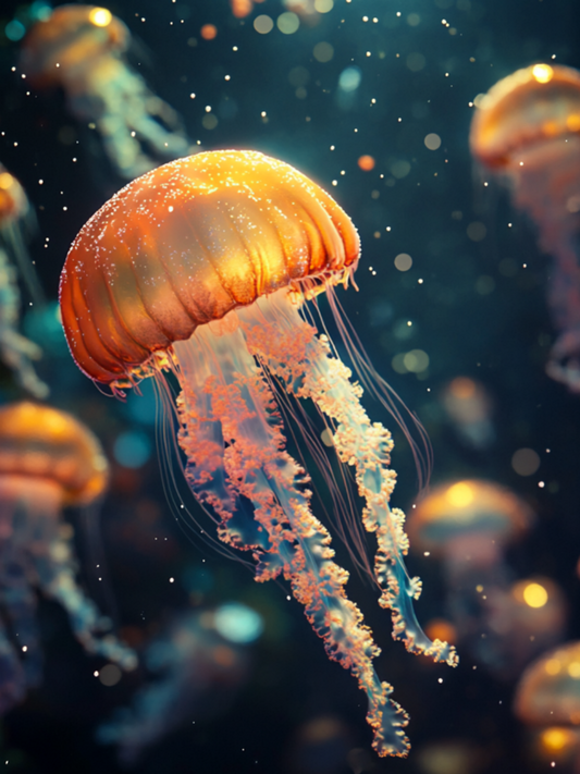 Jellyfish | Diamond Painting