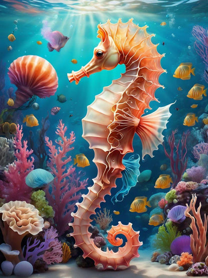 Seahorse | Diamond Painting