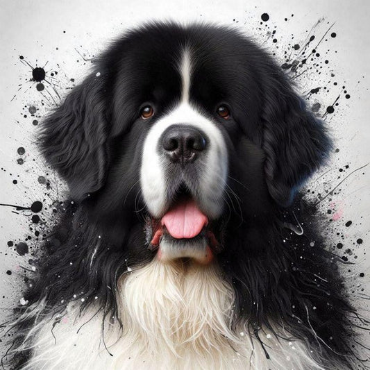 Newfoundland Dog | Diamond Painting