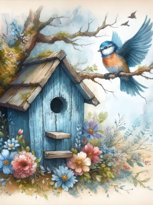 Bird House | Diamond Painting