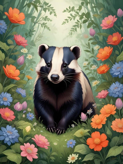 Badger | Diamond Painting