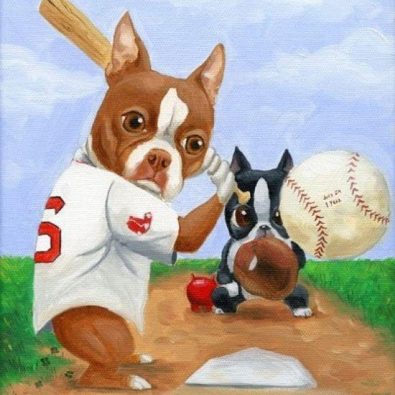 Boston Terrier Dog | Diamond Painting