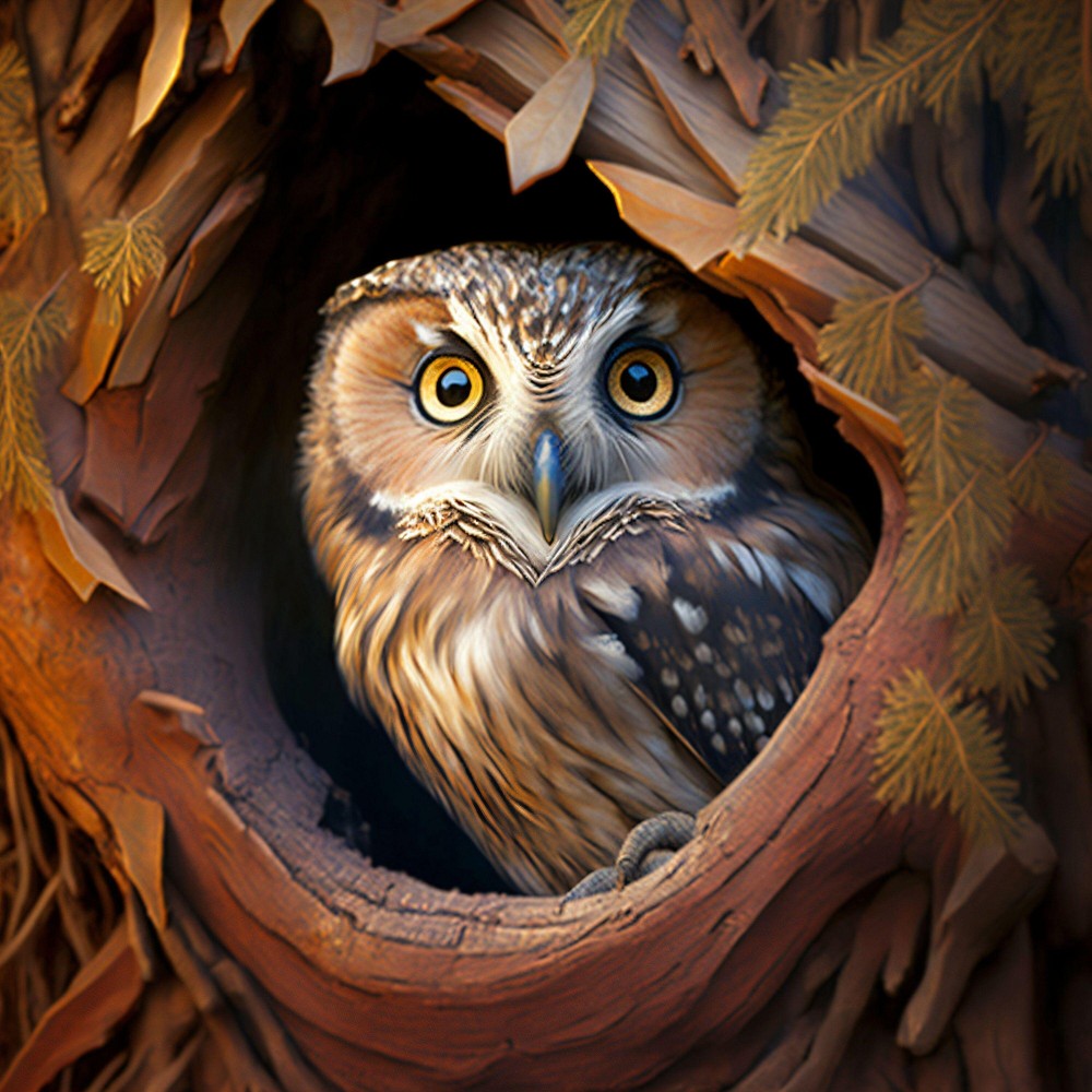 Owl | Diamond Painting