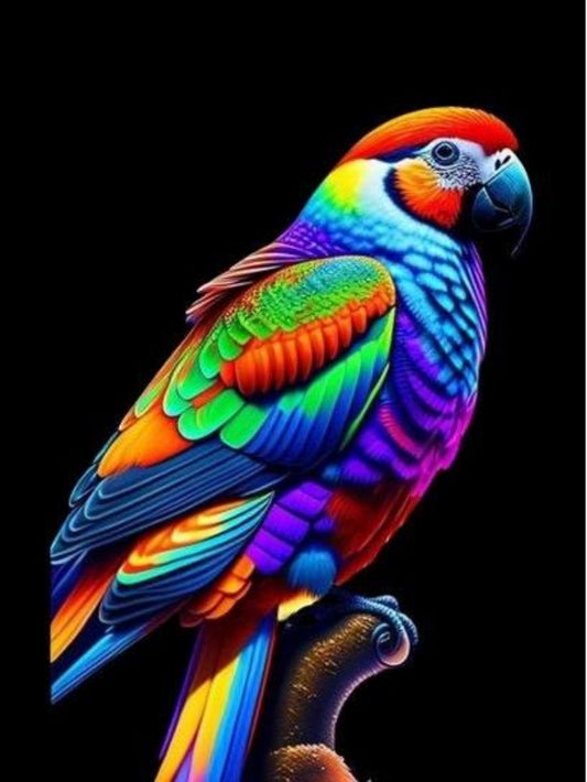 Rainbow Parrots | Diamond Painting