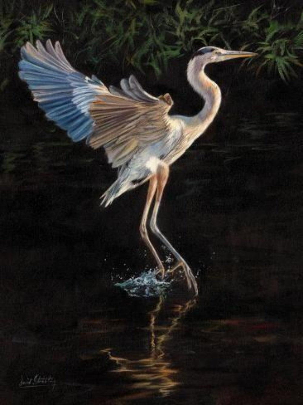 Blue Heron | Diamond Painting