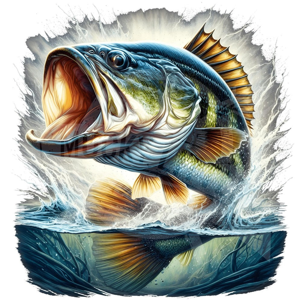 Bass Fish | Diamond Painting