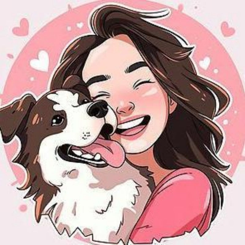 Dog Border Collie | Diamond Painting