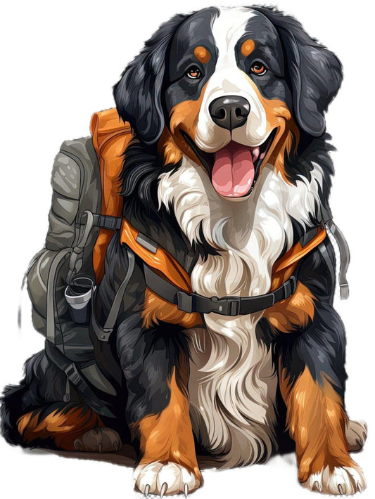 Bernese Mountain Dog | Diamond Painting