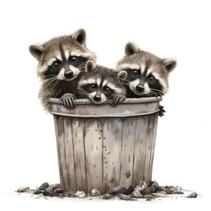 Raccoon | Diamond Painting