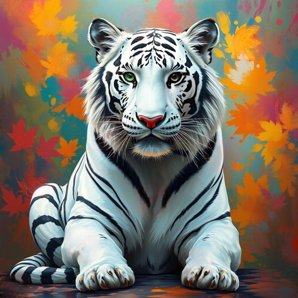 White Tiger | Diamond Painting