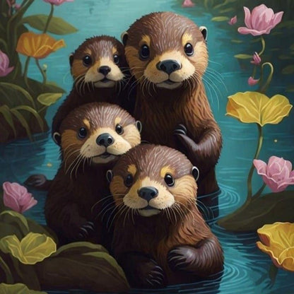 Otter | Diamond Painting