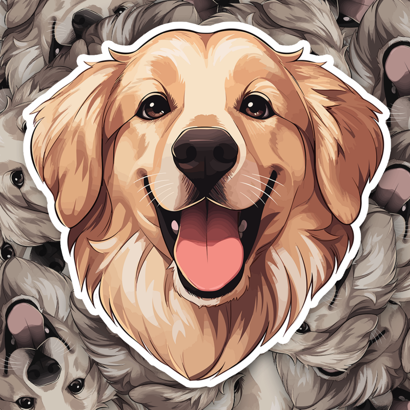 Golden Retriever Dog | Diamond Painting