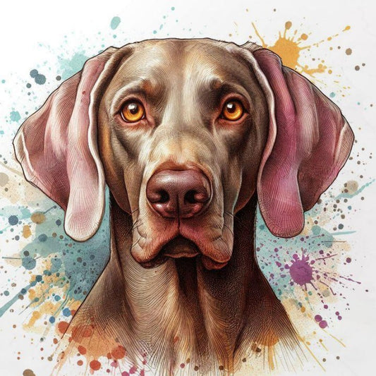 Weimaraner Dog | Diamond Painting