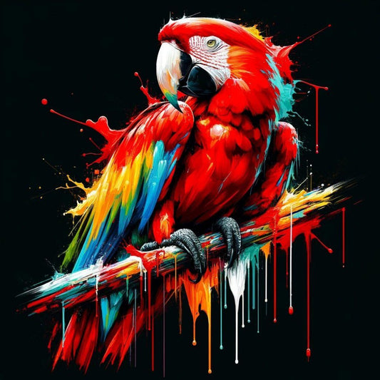 Macaw | Diamond Painting