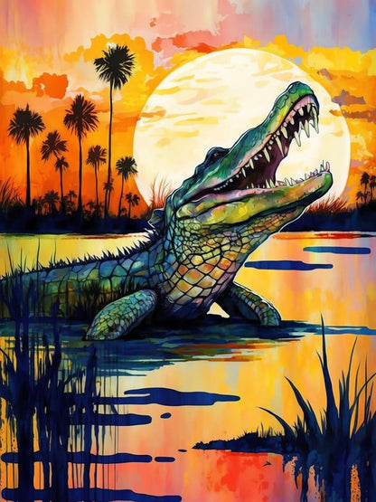 Alligator | Diamond Painting