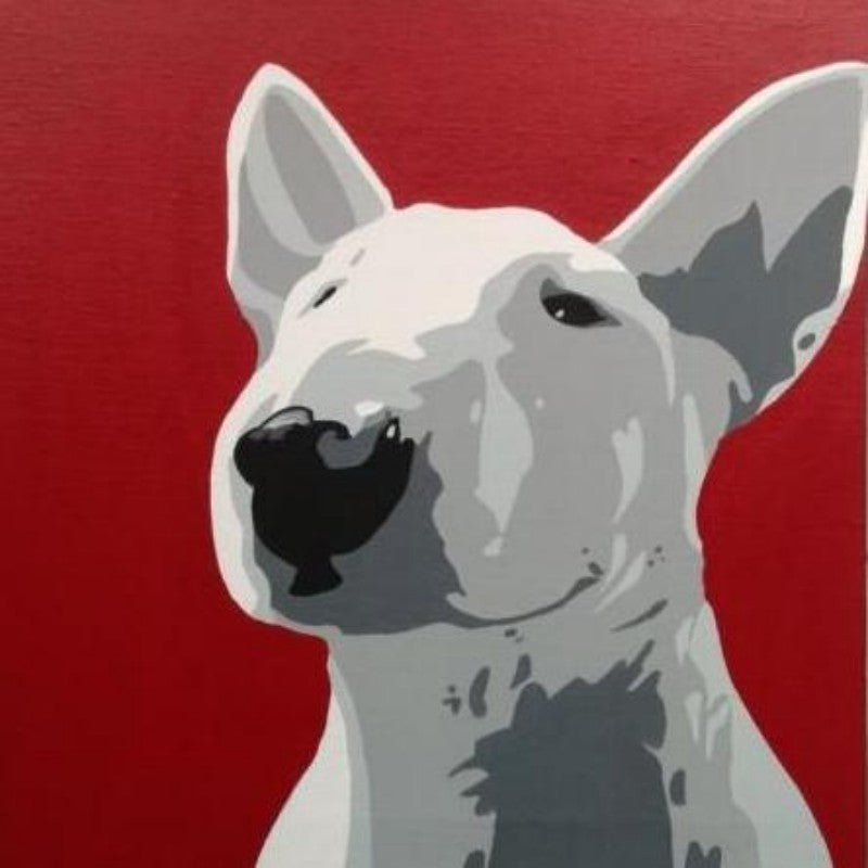 English Bull Terrier Dog | Diamond Painting