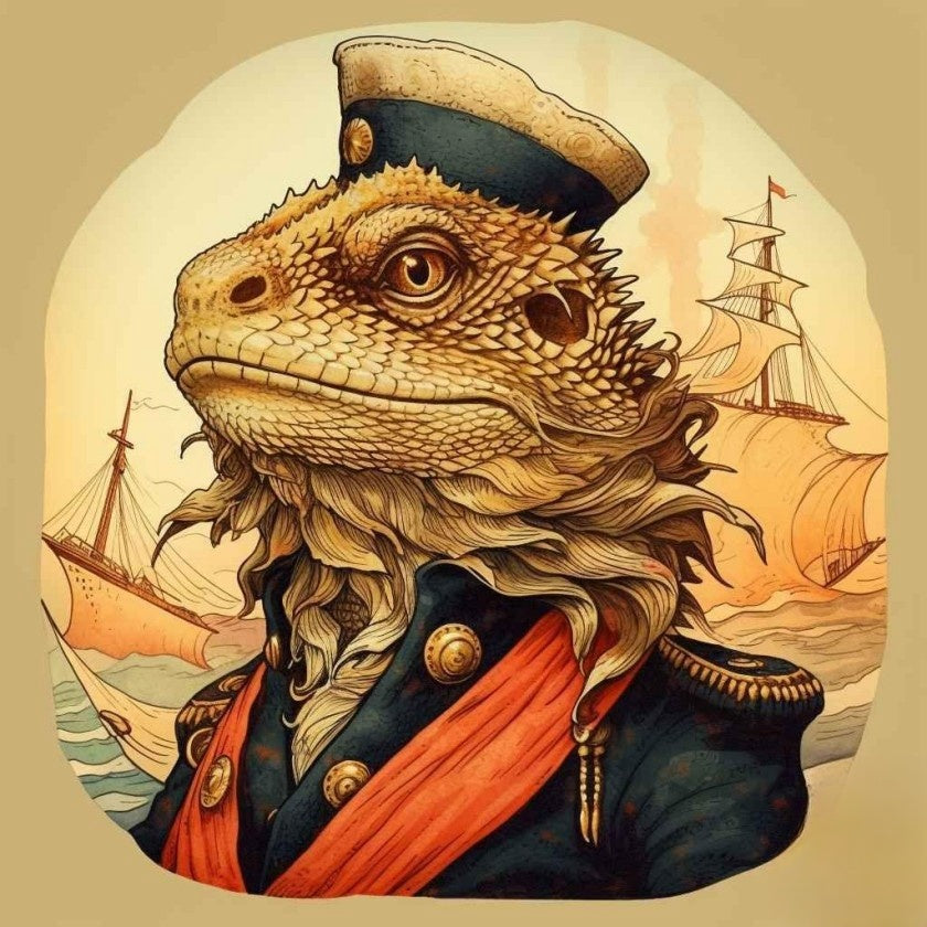 Bearded Dragon | Diamond Painting