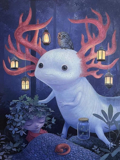 Axolotl | Diamond Painting