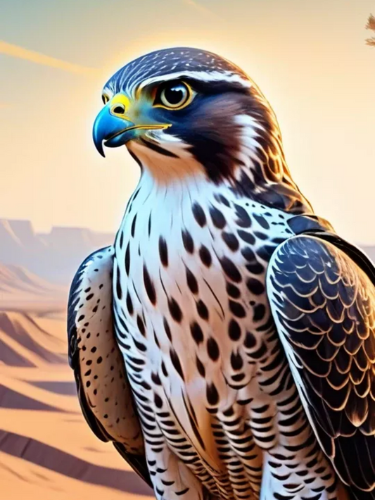 Falcon | Diamond Painting