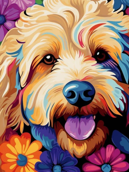 Goldendoodle Dog | Diamond Painting