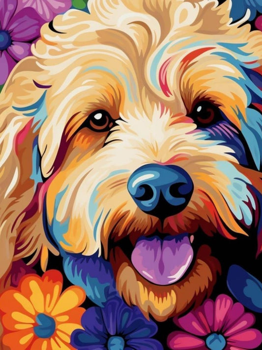 Goldendoodle Dog | Diamond Painting