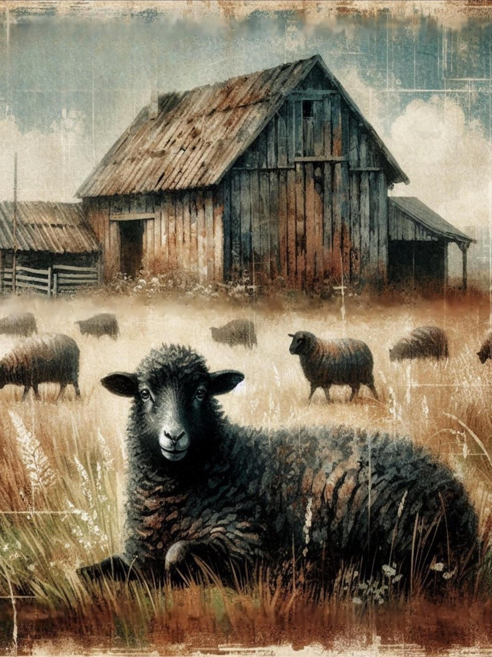 Sheep | Diamond Painting