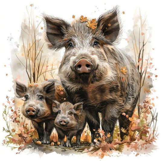 Pig | Diamond Painting