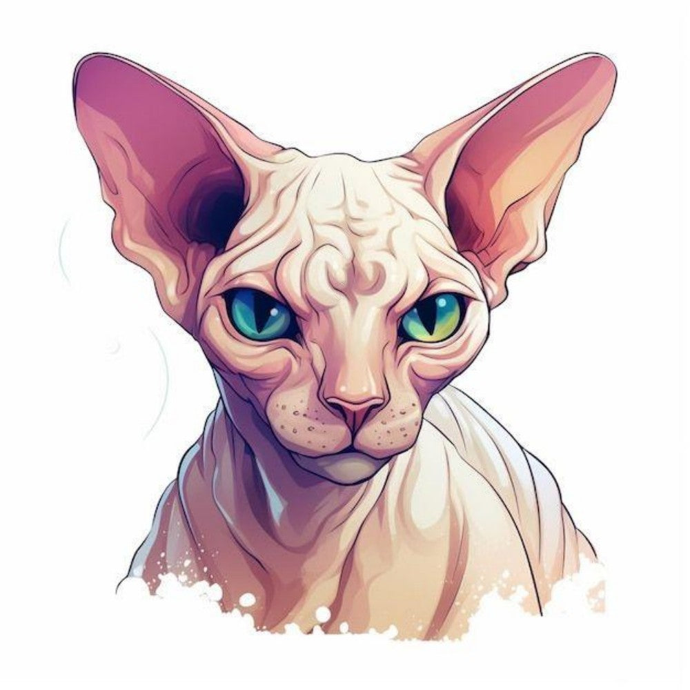 Sphynx Cat  | Diamond Painting