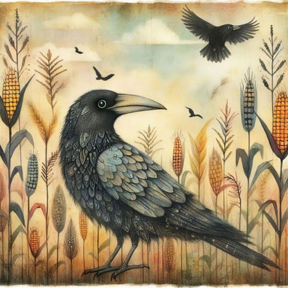 Crow | Diamond Painting
