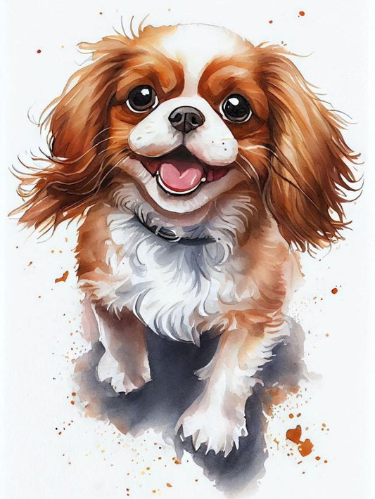 Dog Cavalier King Charles Spaniel | Diamond Painting