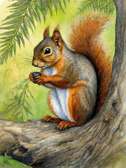 Squirrel | Diamond Painting