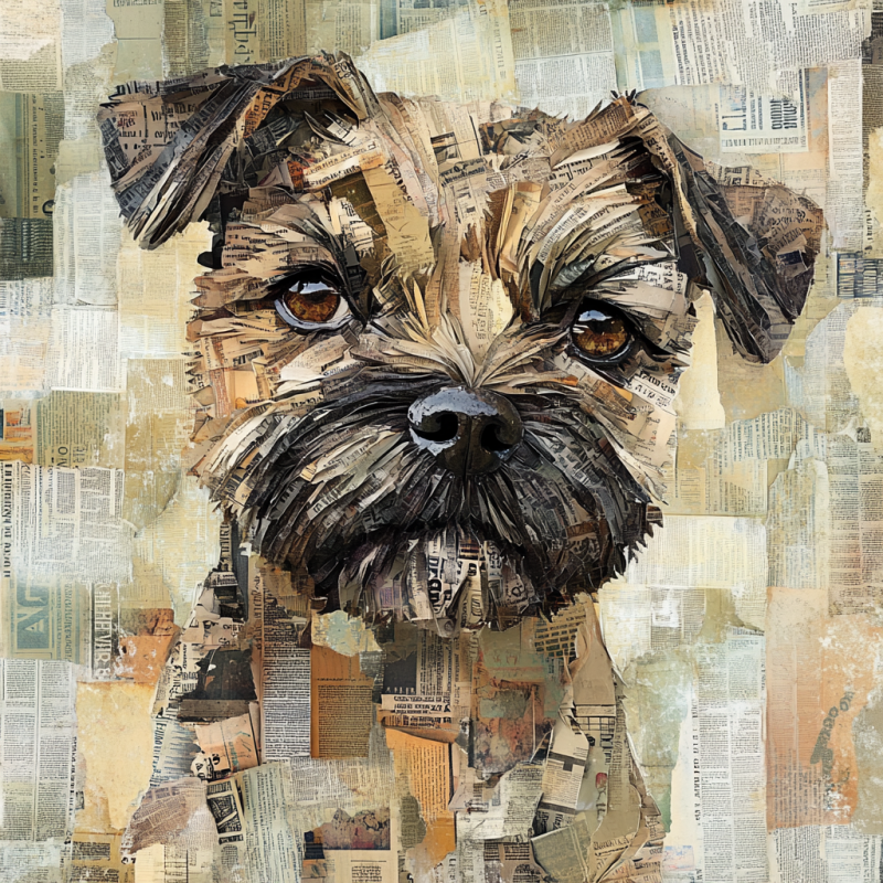 Dog Border Terrier | Diamond Painting