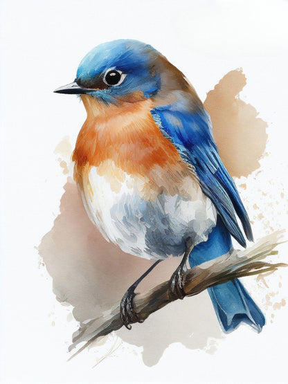 Blue Bird | Diamond Painting