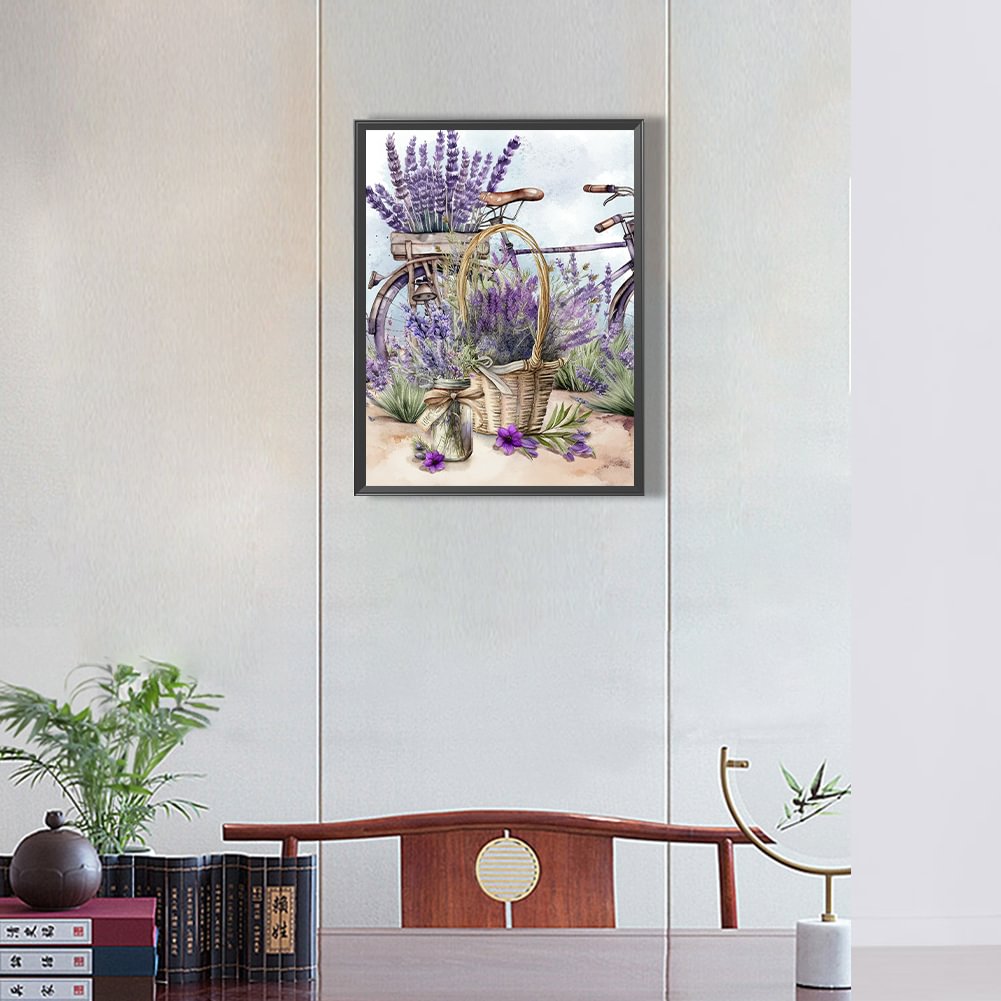 Flower Lavender | Diamond Painting