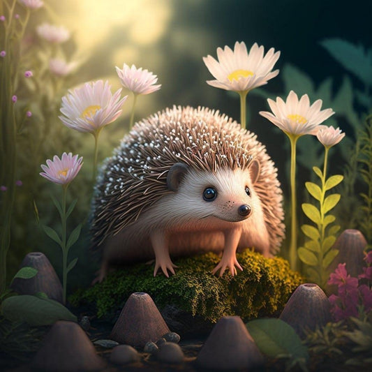 Hedgehog | Diamond Painting