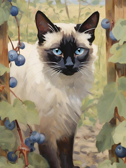 Siamese Cat | Diamond Painting