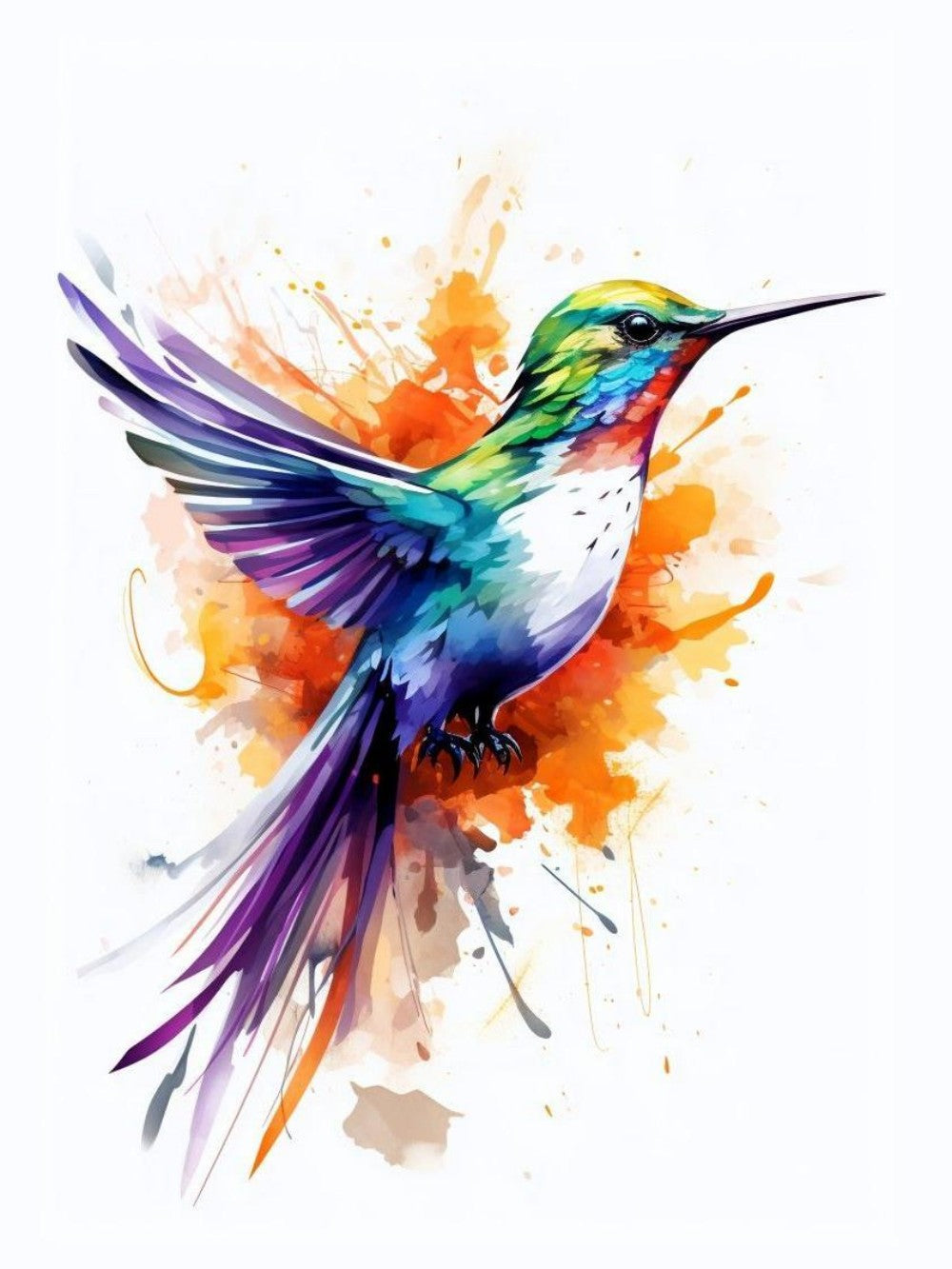 Hummingbird | Diamond Painting