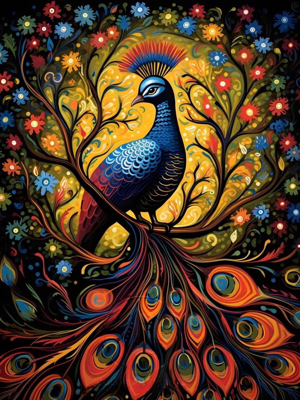 Peacock | Diamond Painting