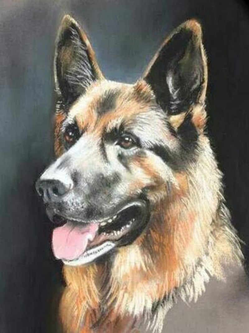 Dog German Shepherd | Diamond Painting